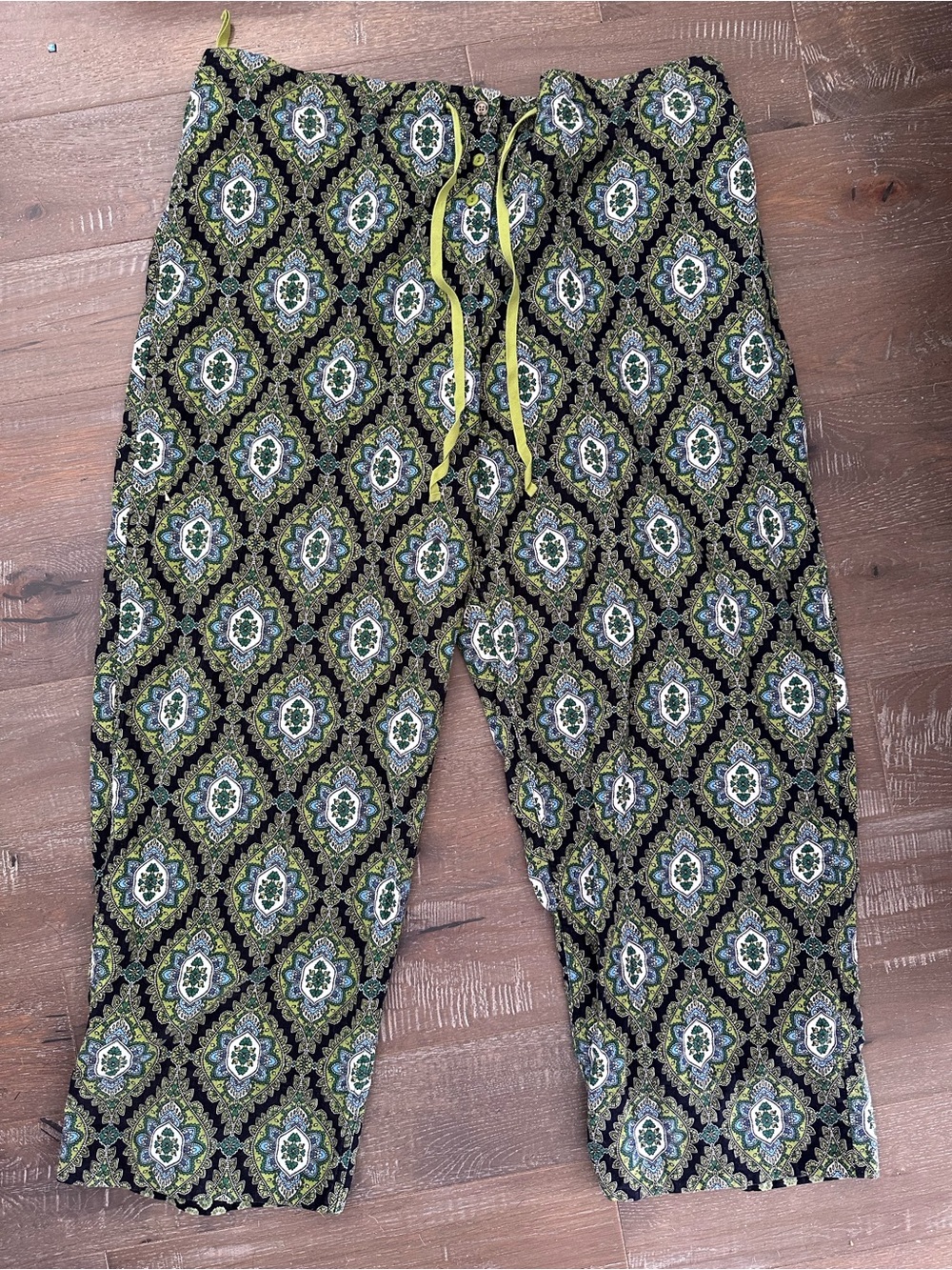 VERA BRADLEY COTTON CORDUROY LOUNGE PANTS XL